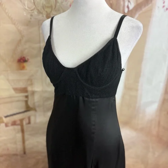 NEW BROCK Quirinale Woven Dress Black Ruffle Midi Dress - Picture 8 of 16